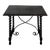 19th Spanish Side or Coffee Table With Iron Stretcher and Solomonic Legs For Sale
