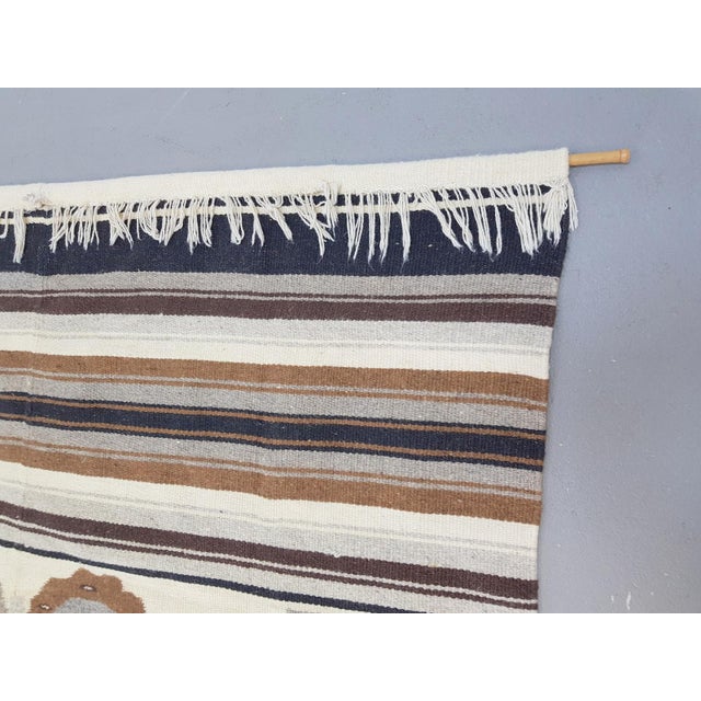 Vintage Kilim Wall Hanging Rug, 1970s For Sale - Image 10 of 11