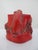 Chinese Red Lacquer Tree Trunk Branch Handle Squirrel Finial Lid Teapot For Sale - Image 11 of 15