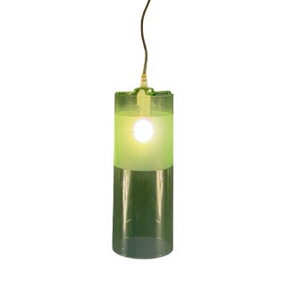 Easy Pendant Lamp in Green Plastic by Ferruccio Laviani for Kartell For Sale