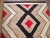 1930s Brown Earth Tone Diamond Antique American Navajo Rug 3.03 X 5 Flatweave Wool Carpet For Sale - Image 4 of 6