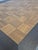Breton Extendable Table in Carved Oak with Parquet Top For Sale - Image 4 of 14