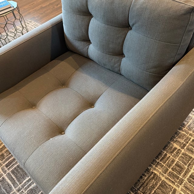 These Petrie chairs were my first major furniture purchase when I bought my first home, and they’ve been with me ever...