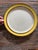 Rustic Vintage Rainbow Stoneware Citron 10.5 Inch Dinner Plates Yellow Brown Japan - Set of 5 For Sale - Image 3 of 10