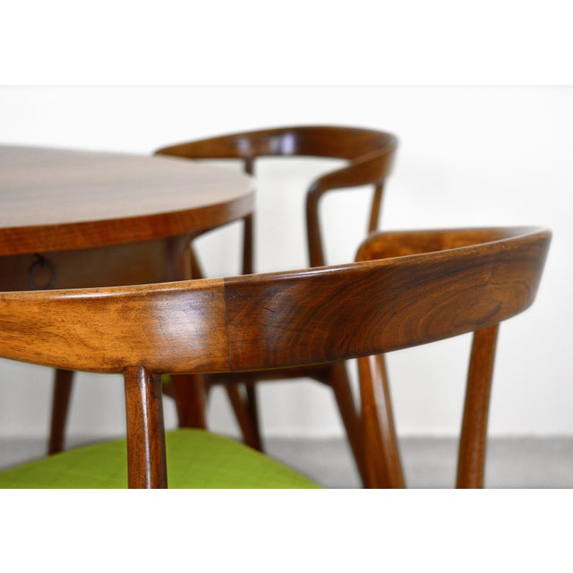 1950s Bertha Schaefer Dining Chairs By Singer Sons Set Of 4
