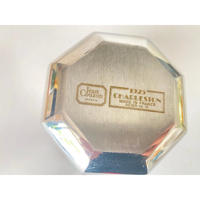 This ice bucket is in Steel. It comes from France, and has been made circa 1970 by Jean Couzon goldsmith. It is the...