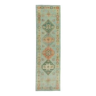 Turkish Oushak Rug 4'11" x 17'3" #20007 For Sale