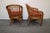 Mid Century Bamboo & Rattan Club Chairs - a Pair For Sale - Image 9 of 11