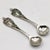 Metal Antique Edwardian Lenox Porcelain & Lunt Sterling Silver Overlay Master Salt Cellars With "Monticello" Spoons - A Pair For Sale - Image 7 of 12