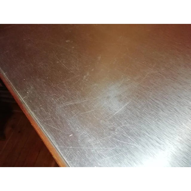 1950s Petineuse Mirror with Console with 8 Lights, Italy, 1950s, Set of 2 For Sale - Image 5 of 16