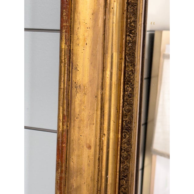 Wood 19th Century Louis Phillippe Mirror For Sale - Image 7 of 8