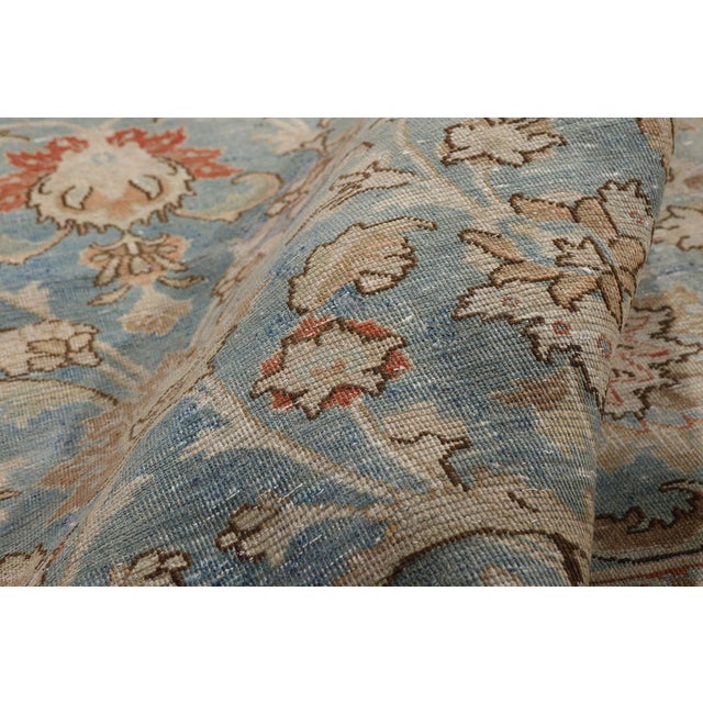 Antique Persian Mashhad Rug, 09'08 X 12'05 For Sale In Dallas - Image 6 of 10