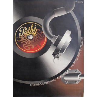 Contemporary Reproduction of French Poster From 1932 - Pathe - a.m. Cassandre For Sale