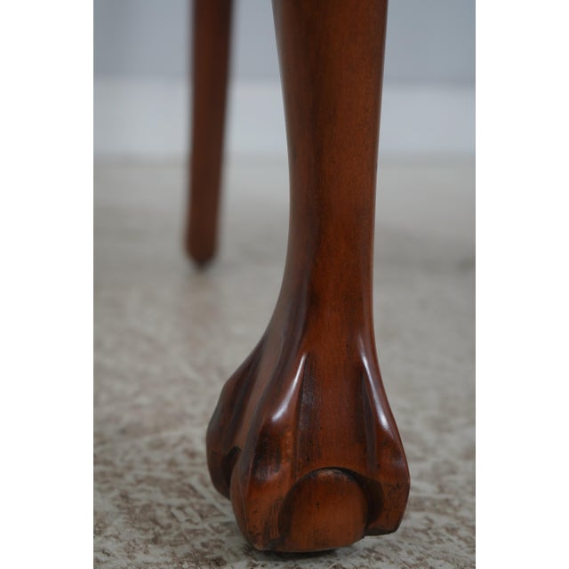 Set of 8 Mahogany Chippendale Style Dining Chairs For Sale - Image 16 of 18