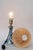 Table Lamp with Fabric Shade from Meissen Porcelain, Germany, 1950s For Sale - Image 14 of 16