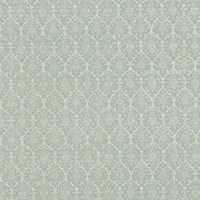 A charming print with a hint of the exotic, Burley is a floral lattice design. Handprinted in England, it has exceptional...