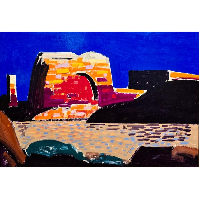 Conrad Buff — Rainbow Mesa Desert Mountain Landscape - Oil Painting For Sale - Image 4 of 10