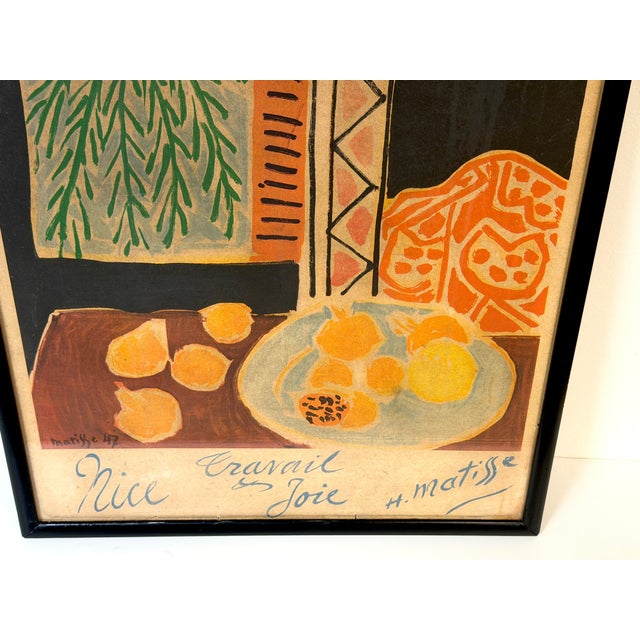 After Henri Matisse (1869–1954), Nice, Travail et Joie, Color Offset Lithograph For Sale - Image 13 of 18