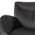 Leolux Echnaton Armchair in Black Leather from Leolux For Sale - Image 4 of 14