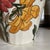 Vintage Flowers Ceramic Earthenware Vase by Gien, France, 1960s For Sale - Image 10 of 12