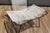 Vintage Pair of Iron and Rope Lounge Chairs | Mid Century Modern Sculptural Accent Chairs For Sale - Image 14 of 18