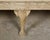 English 19th Century Oak Bench with Carved Back, Downswept Arms and Cushion For Sale - Image 12 of 12