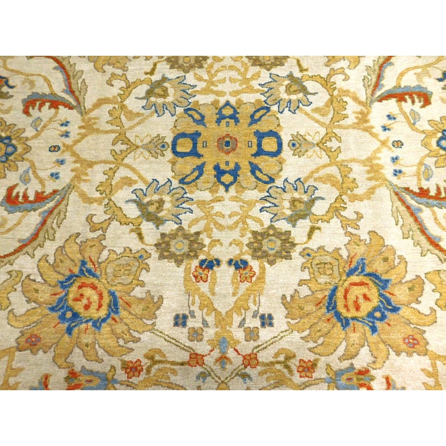 Vintage Ziegler Style Handmade Rug. 8'2"x 10'3" For Sale - Image 10 of 17