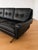 Vintage Danish Four-Seater Sofa in Black Leather and Chrome from Svend Skipper For Sale - Image 9 of 11