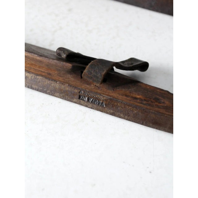 Antique J Noorman Denham Ice Skates For Sale - Image 6 of 13