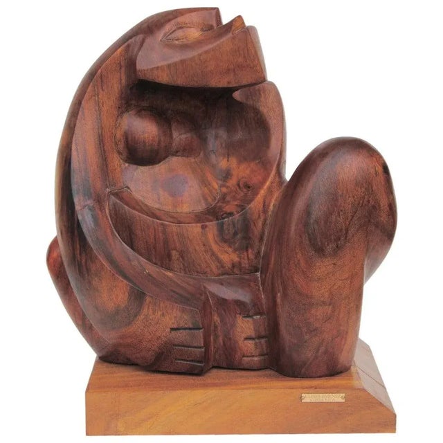Ulises Jimenez Obregon Cubist Sculpture Monkey For Sale - Image 11 of 11