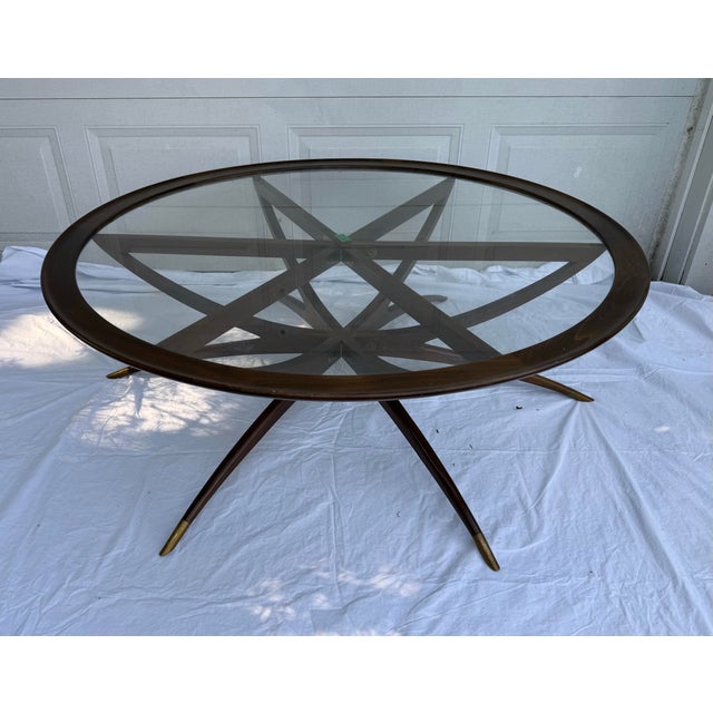 Mid 20th Century Mid 20th Century Danish Mid Century Modern Spider Leg Coffee Table For Sale - Image 5 of 10