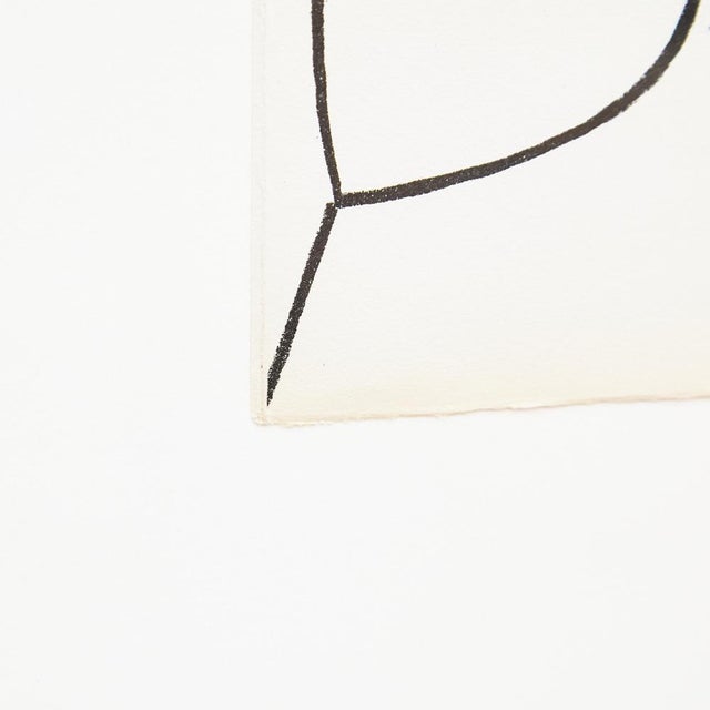 1950s Françoise Gilot, Portrait of a Woman, 1951, Lithograph For Sale - Image 5 of 11