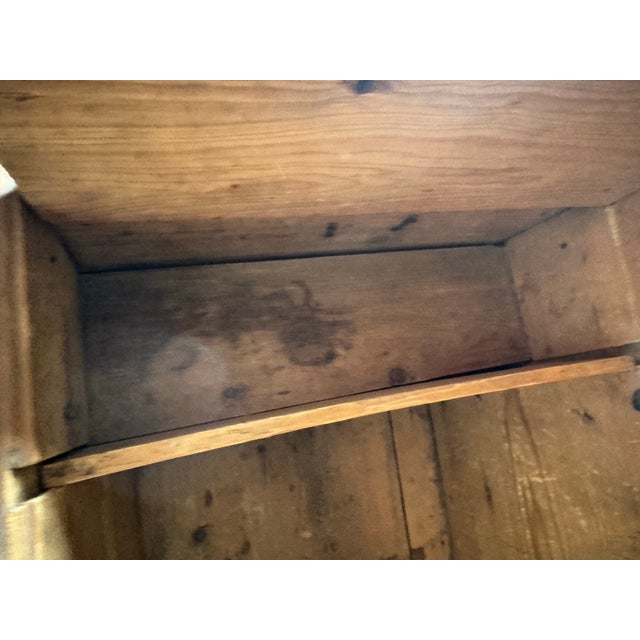 Pistachio Early 19th Century Swedish Painted Marriage Trunk From 1832 For Sale - Image 8 of 12