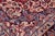 Shabby Chic Antique Red/Blue Wool Rug - 9'3'' X 13'8'' For Sale - Image 4 of 10