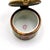 Metal Vintage Chamart Exclusives Limoges Hand-Painted "Butterfly" Porcelain Hinged Trinket Box For Sale - Image 7 of 11