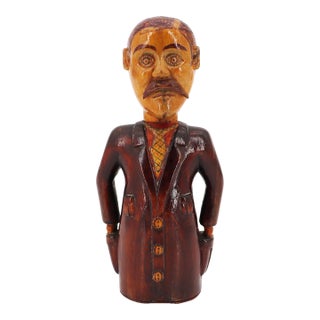 1920s American Folk Art Figure of a Man For Sale