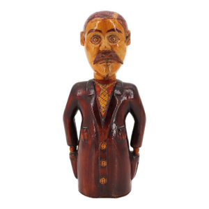 1920s American Folk Art Figure of a Man