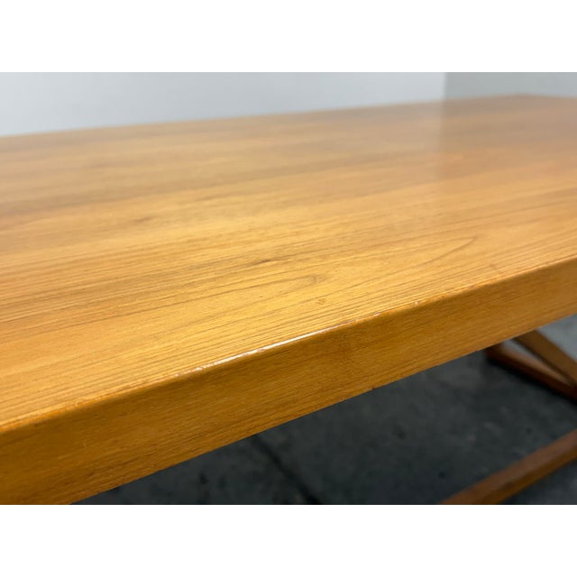 Blu Dot Strut Wood Dining Table For Sale - Image 9 of 12