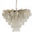 Modern Seeded Glass Goccia Pendant Light For Sale