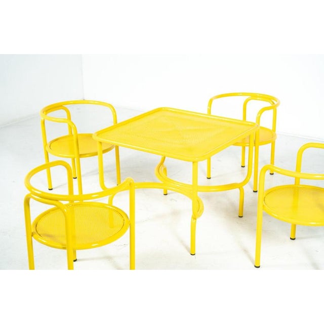 Locus Solus Outdoor Garden Set by Gae Aulenti for Poltronova, Italy, 1964, Set of 5 For Sale - Image 11 of 14