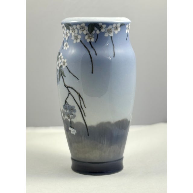 Arnold Krog (1856-1931), artistic director of the manufactory from 1885, porcelain vase from Royal Copenhagen, Denmark,...