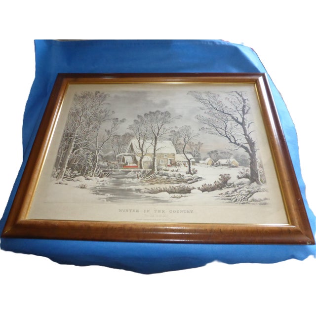 ARTIST: George Durrie PUBLISHER: New York Published by Currier & Ives, 152 Nassau Street. MEDIUM: Two-color lithograph...
