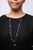 Early 21st Century 18K Rose Gold 1/2 Cttw Diamond and Freshwater Pearl Double Strand Station Necklace (G-H Color, SI1-SI2 Clarity) - Adjustable up to 16" to 20" For Sale - Image 5 of 6