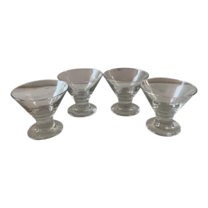 Set of 4 Libby Mini Shot Martini Style Glasses