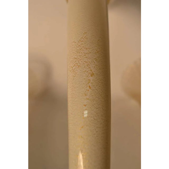 Glass Barovier E Toso Three Arm Sconces - a Pair For Sale - Image 7 of 8