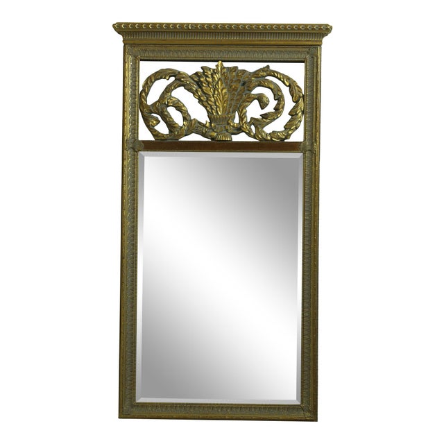 Maitland Smith Regency Style Gold Framed Mirror For Sale - Image 10 of 10