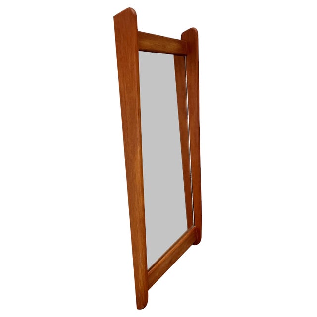 Mid-Century Teak Mirror, 1960s For Sale