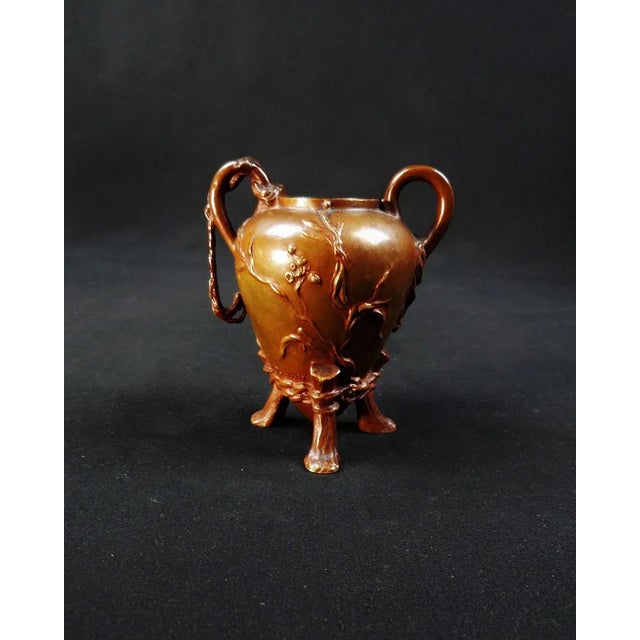 Brown Tripod Vase with Putti in Bronze by Barbédienne, 1890 For Sale - Image 8 of 14