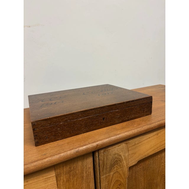 Antique English Campaign Box For Sale - Image 4 of 9