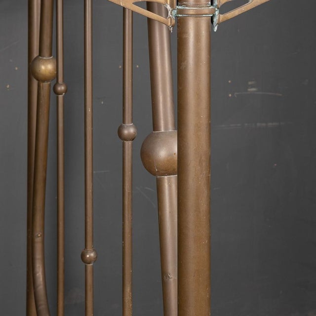 19th Century Victorian Brass Coat Stands, 1890s, Set of 2 For Sale - Image 17 of 18